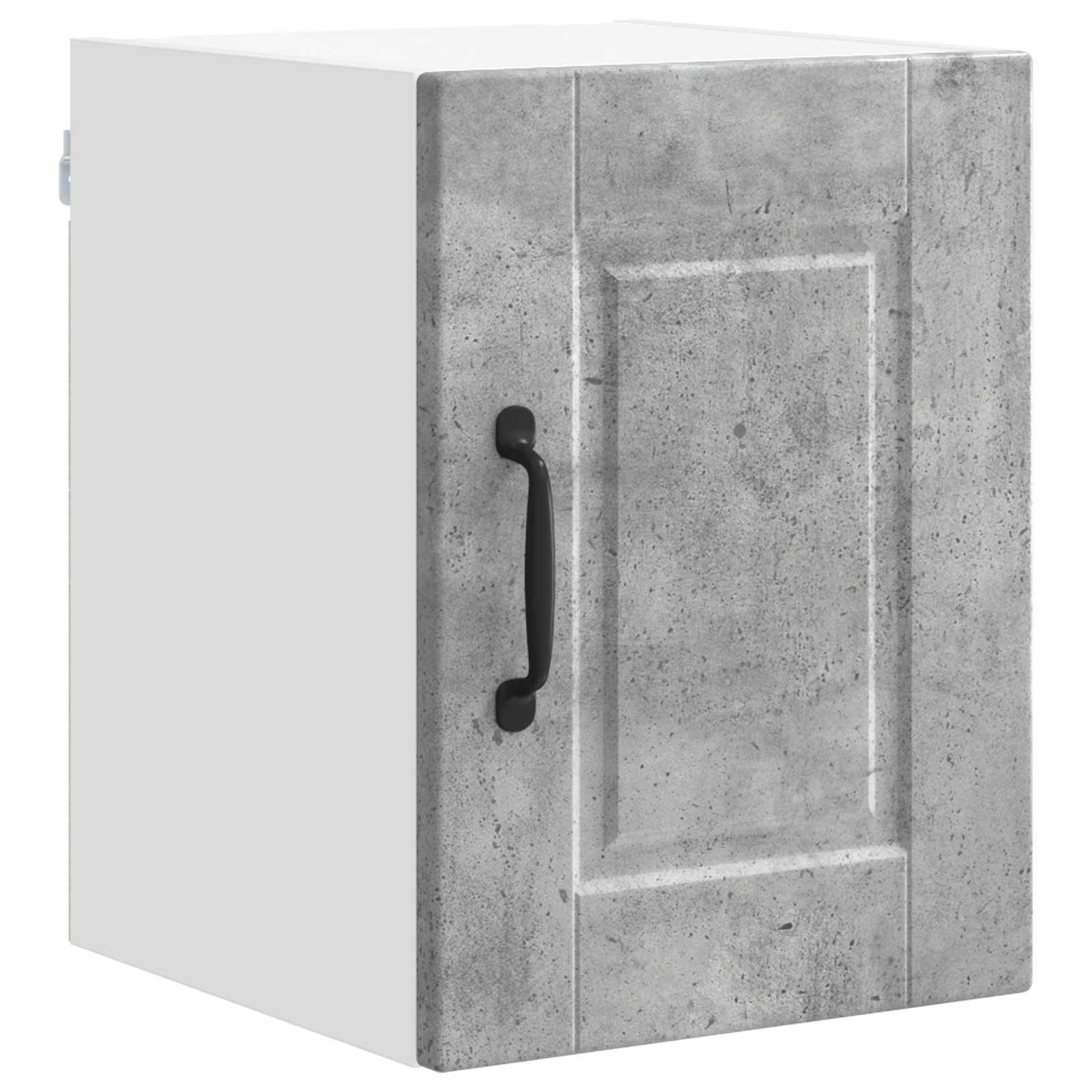 vidaXL Szafka ścienna PORTO 2 pcs Betonowy szary 30 x 31 x 40 cm