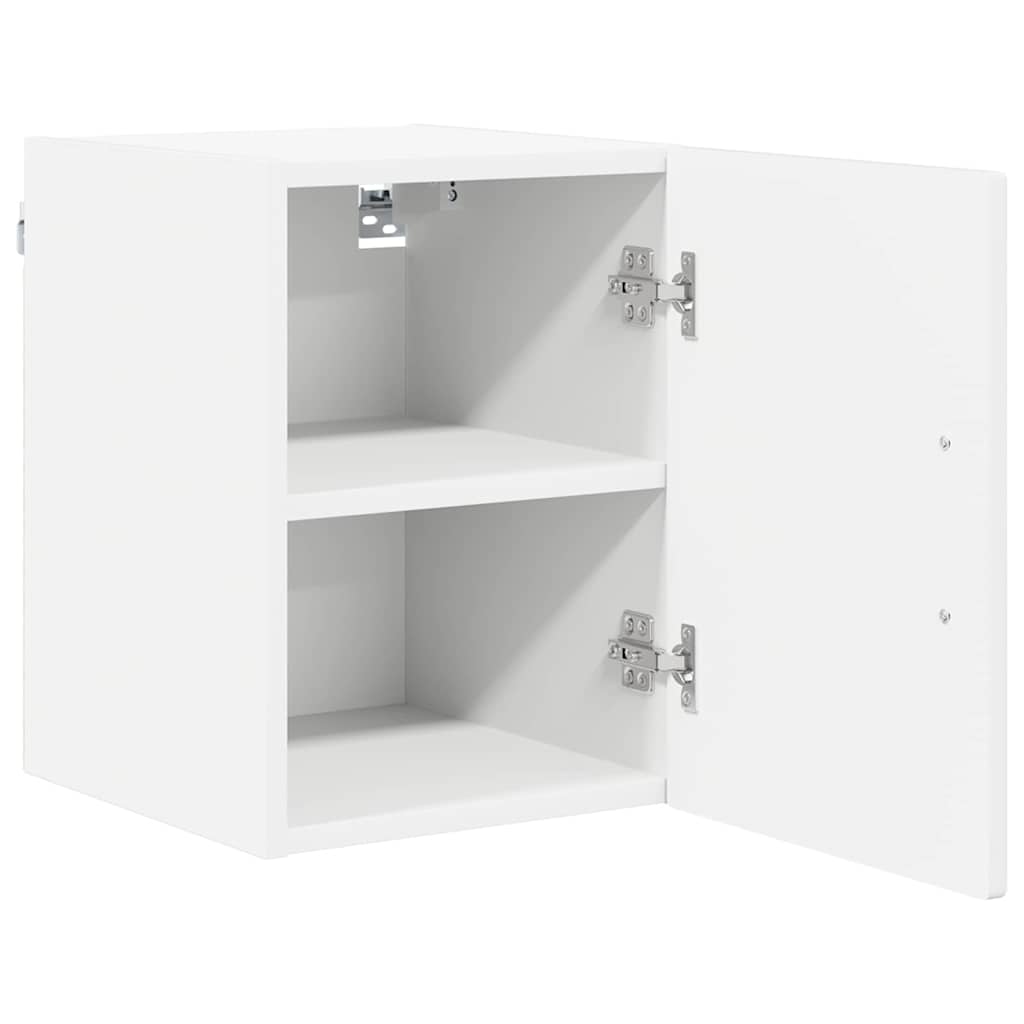 vidaXL Szafka ścienna PORTO 2 pcs Wysoki połysk biały 30 x 31 x 40 cm