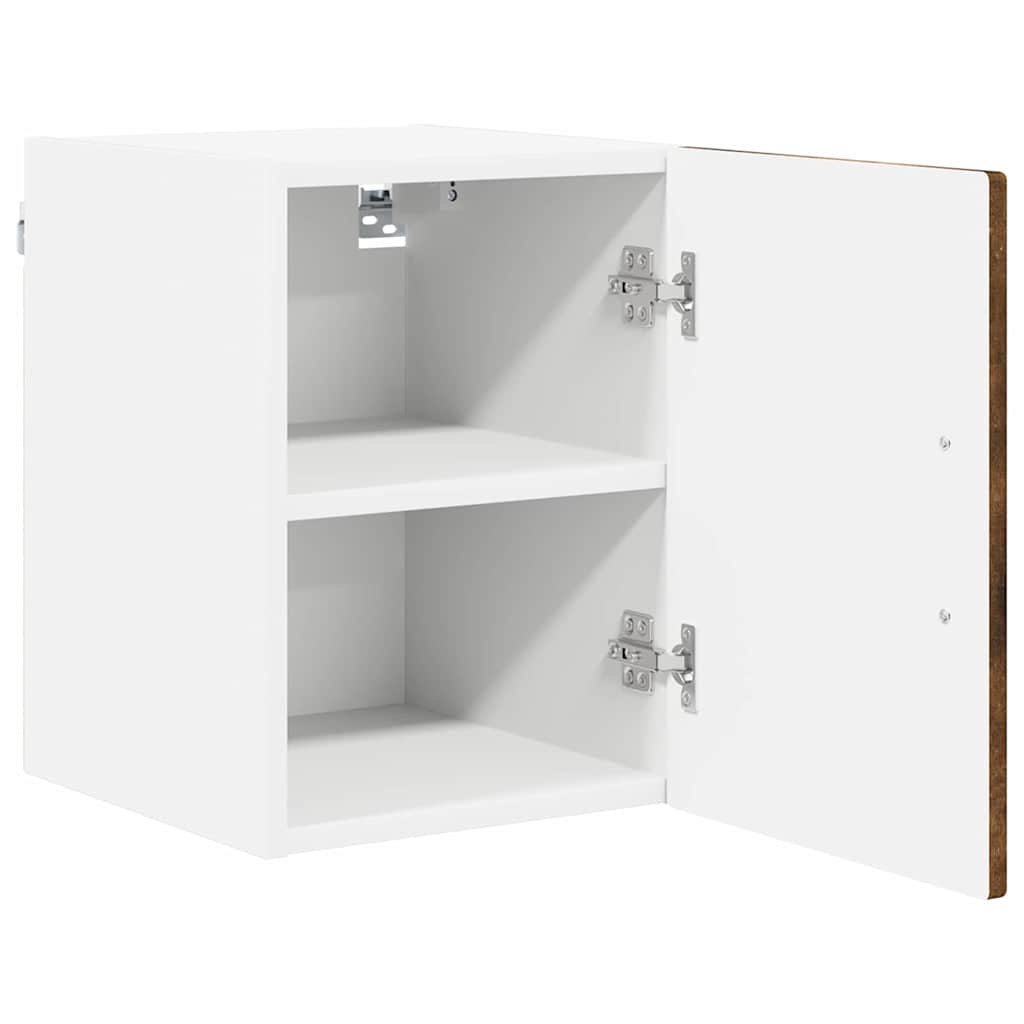 vidaXL Szafka ścienna PORTO 2 pcs Dąb wędzony 30 x 31 x 40 cm