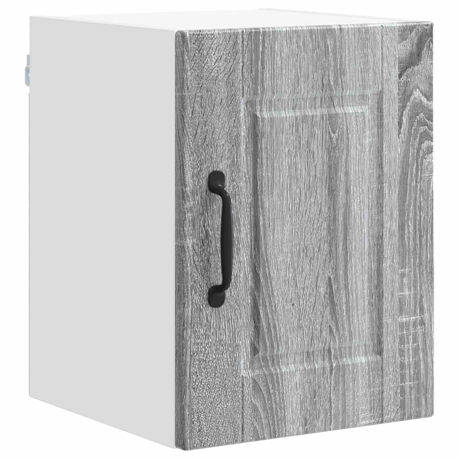 vidaXL Szafka ścienna PORTO 2 pcs Szary Sonoma 30 x 31 x 40 cm