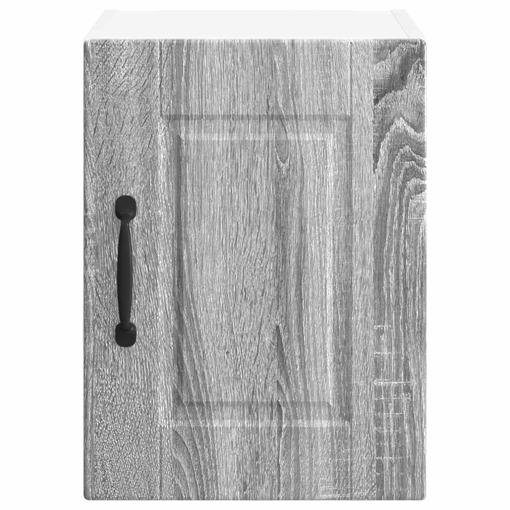 vidaXL Szafka ścienna PORTO 2 pcs Szary Sonoma 30 x 31 x 40 cm