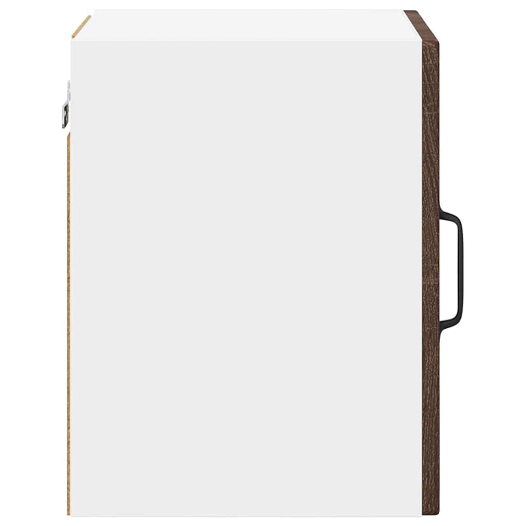vidaXL Szafka ścienna PORTO 2 pcs Brązowy dąb 30 x 31 x 40 cm