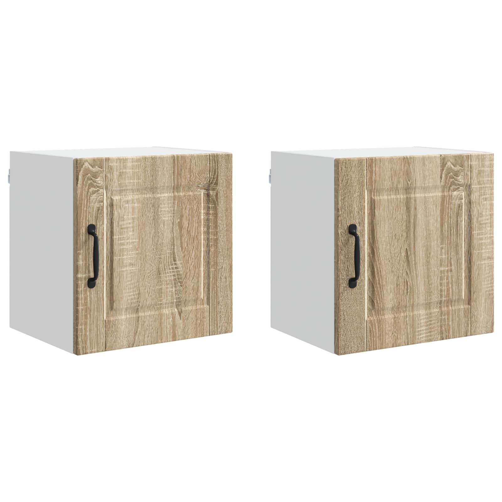 vidaXL Szafka ścienna PORTO 2 pcs Dąb Sonoma 40 x 31 x 40 cm