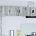 vidaXL Szafka ścienna PORTO 2 pcs Szary Sonoma 40 x 31 x 40 cm