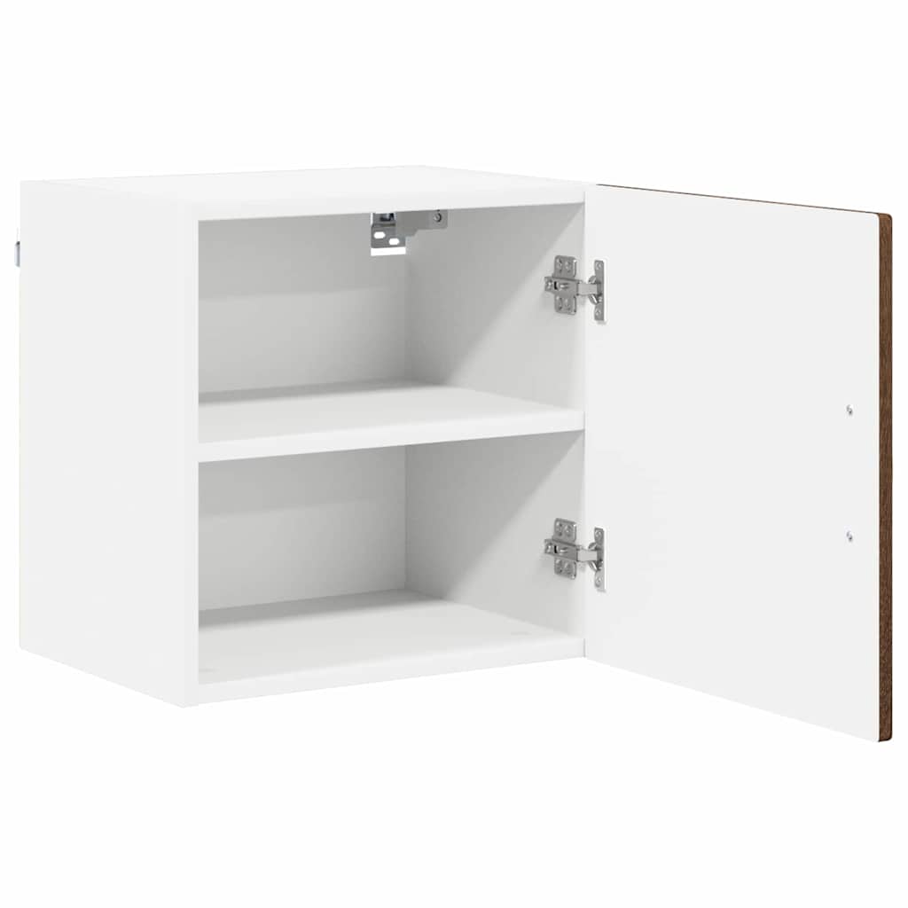 vidaXL Szafka ścienna PORTO 2 pcs Brązowy dąb 40 x 31 x 40 cm