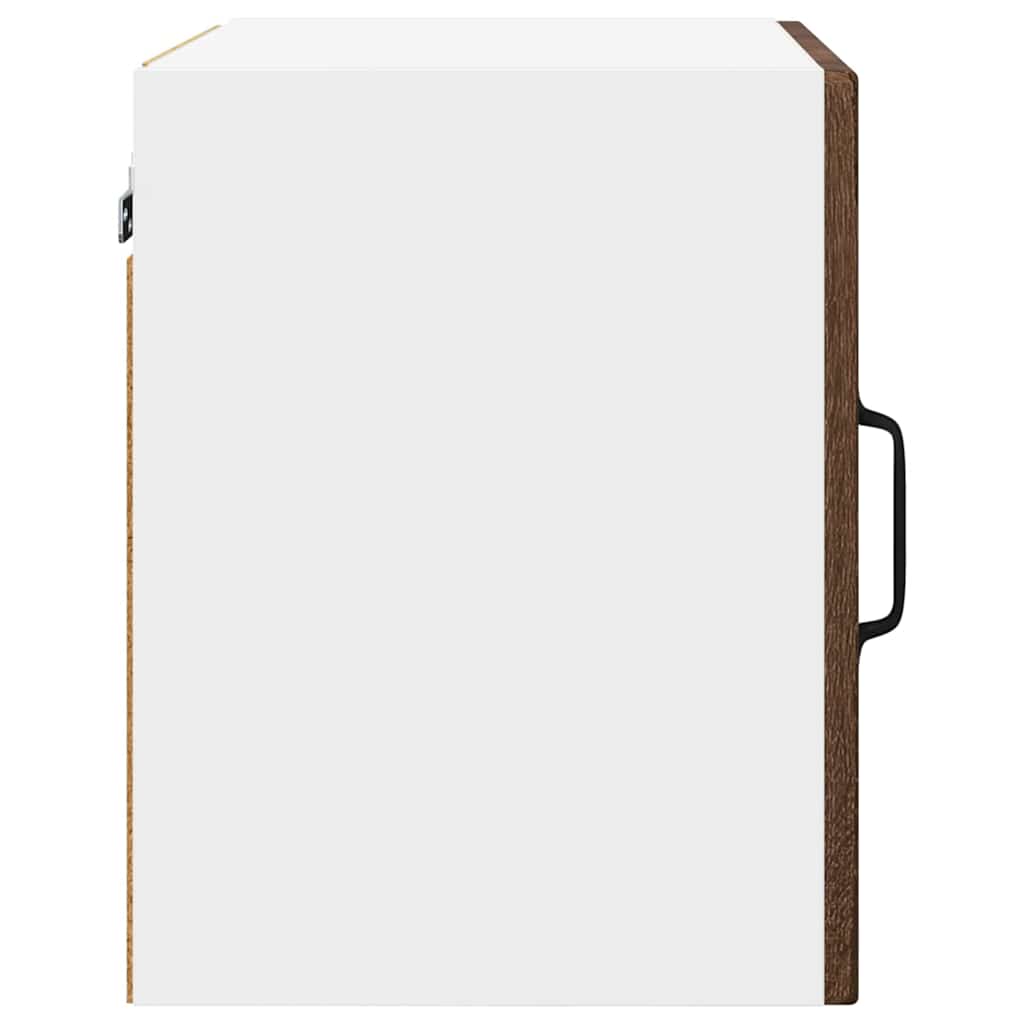 vidaXL Szafka ścienna PORTO 2 pcs Brązowy dąb 40 x 31 x 40 cm