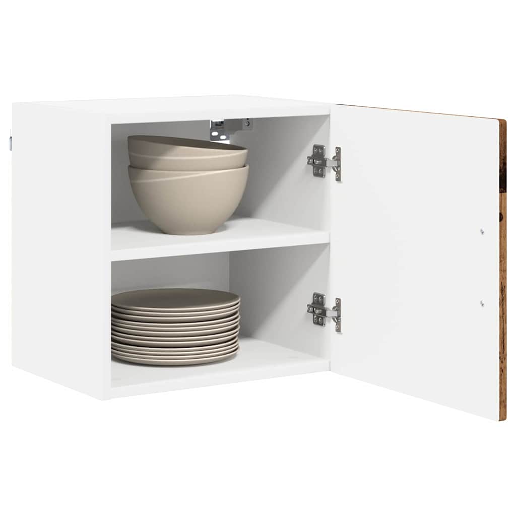 vidaXL Szafka ścienna PORTO 2 pcs Stare drewno 40 x 31 x 40 cm