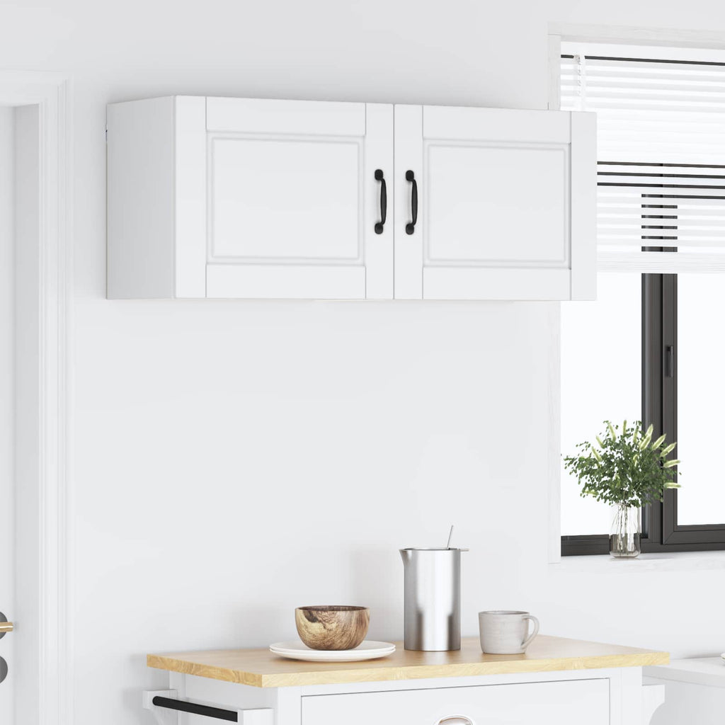 vidaXL Szafka ścienna PORTO 2 pcs Biały 50 x 31 x 40 cm