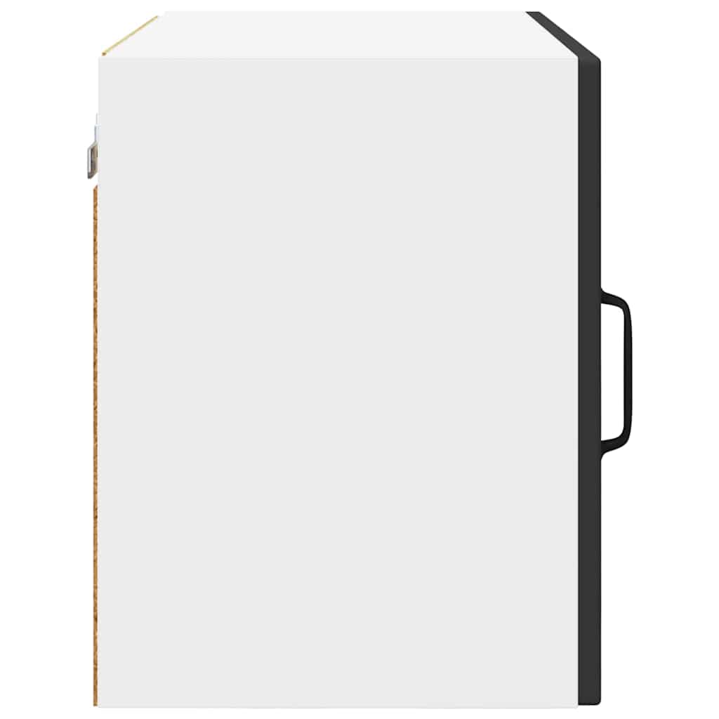 vidaXL Szafka ścienna PORTO 2 pcs Czarny 50 x 31 x 40 cm