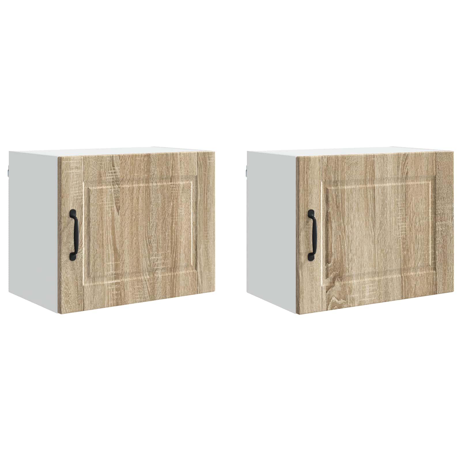 vidaXL Szafka ścienna PORTO 2 pcs Dąb Sonoma 50 x 31 x 40 cm