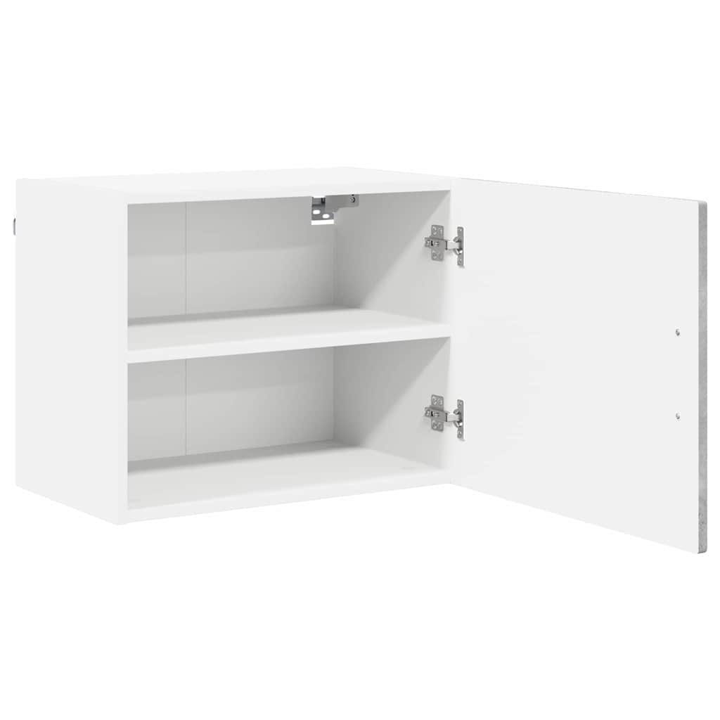 vidaXL Szafka ścienna PORTO Betonowy szary 50 x 31 x 40 cm