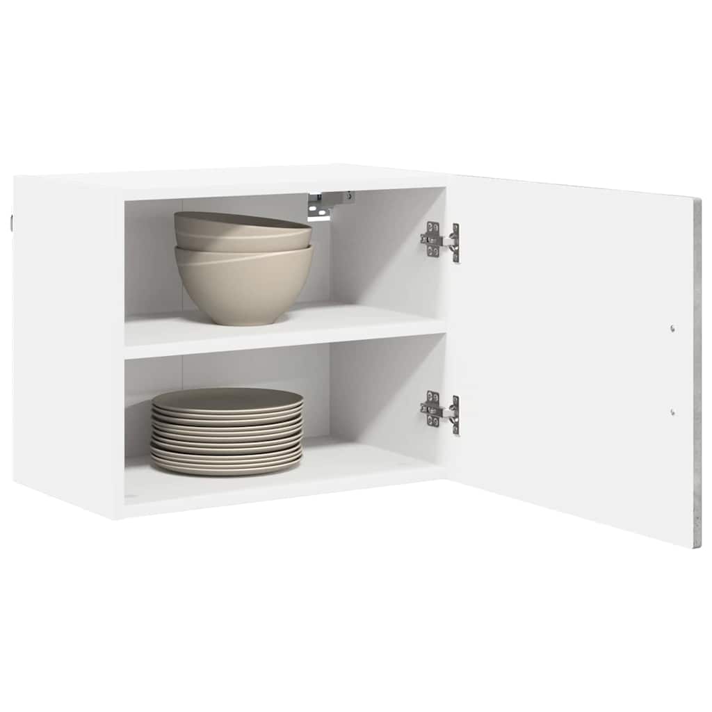 vidaXL Szafka ścienna PORTO 2 pcs Betonowy szary 50 x 31 x 40 cm