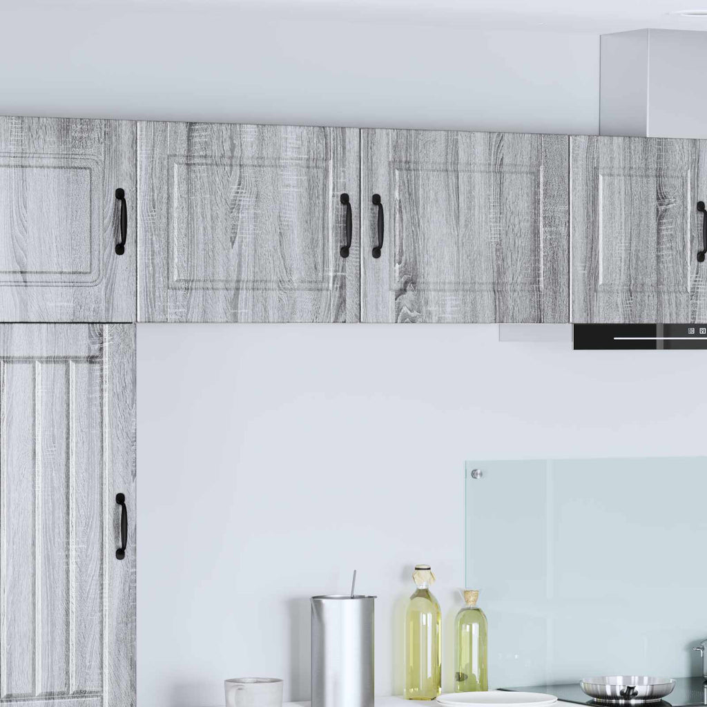 vidaXL Szafka ścienna PORTO 2 pcs Szary Sonoma 50 x 31 x 40 cm