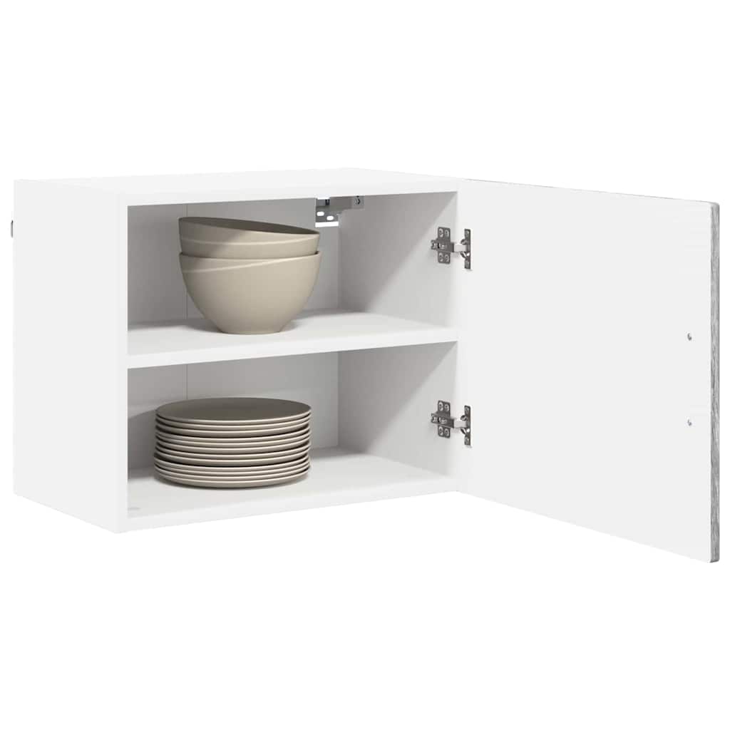vidaXL Szafka ścienna PORTO 2 pcs Szary Sonoma 50 x 31 x 40 cm