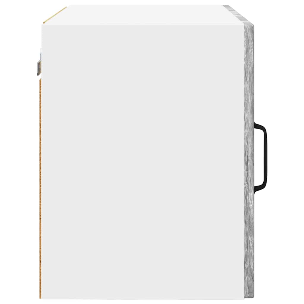 vidaXL Szafka ścienna PORTO 2 pcs Szary Sonoma 50 x 31 x 40 cm