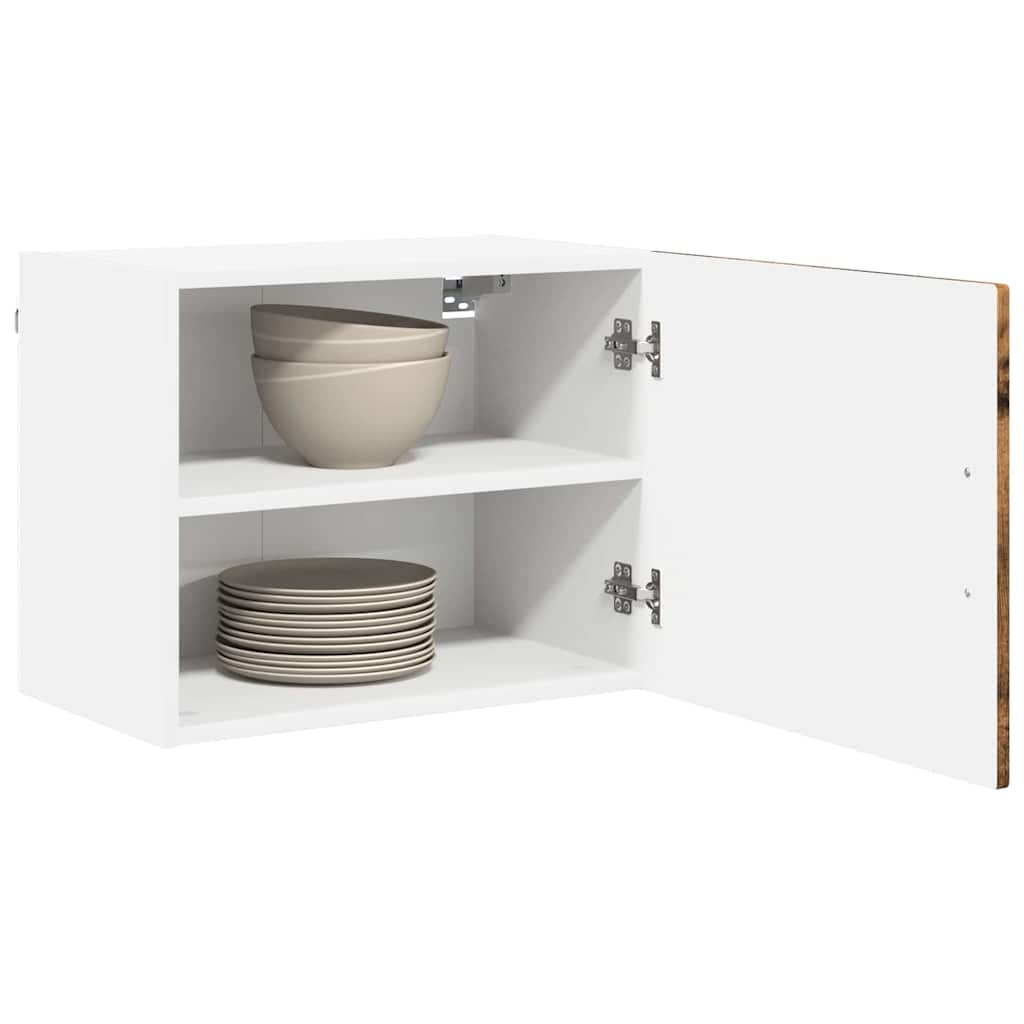 vidaXL Szafka ścienna PORTO 2 pcs Stare drewno 50 x 31 x 40 cm