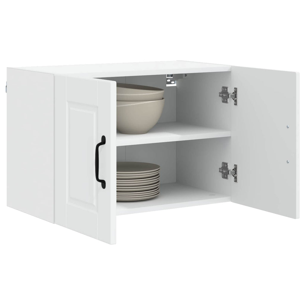 vidaXL Szafka ścienna PORTO 2 pcs Biały 60 x 31 x 40 cm