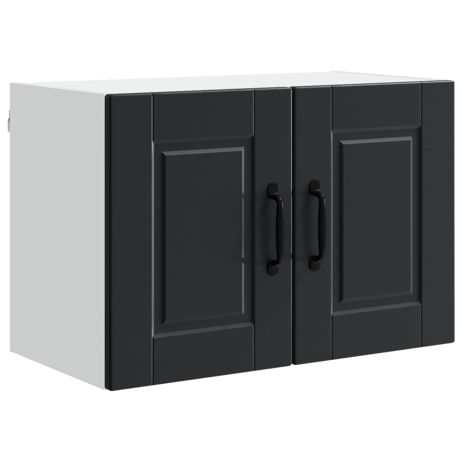 vidaXL Szafka ścienna PORTO Czarny 60 x 31 x 40 cm