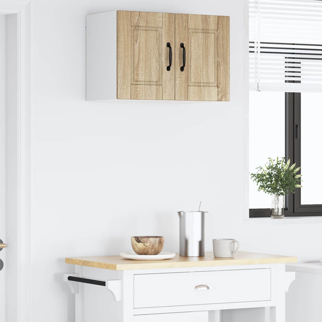 vidaXL Szafka ścienna PORTO Dąb Sonoma 60 x 31 x 40 cm