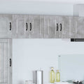vidaXL Szafka ścienna PORTO 2 pcs Betonowy szary 60 x 31 x 40 cm