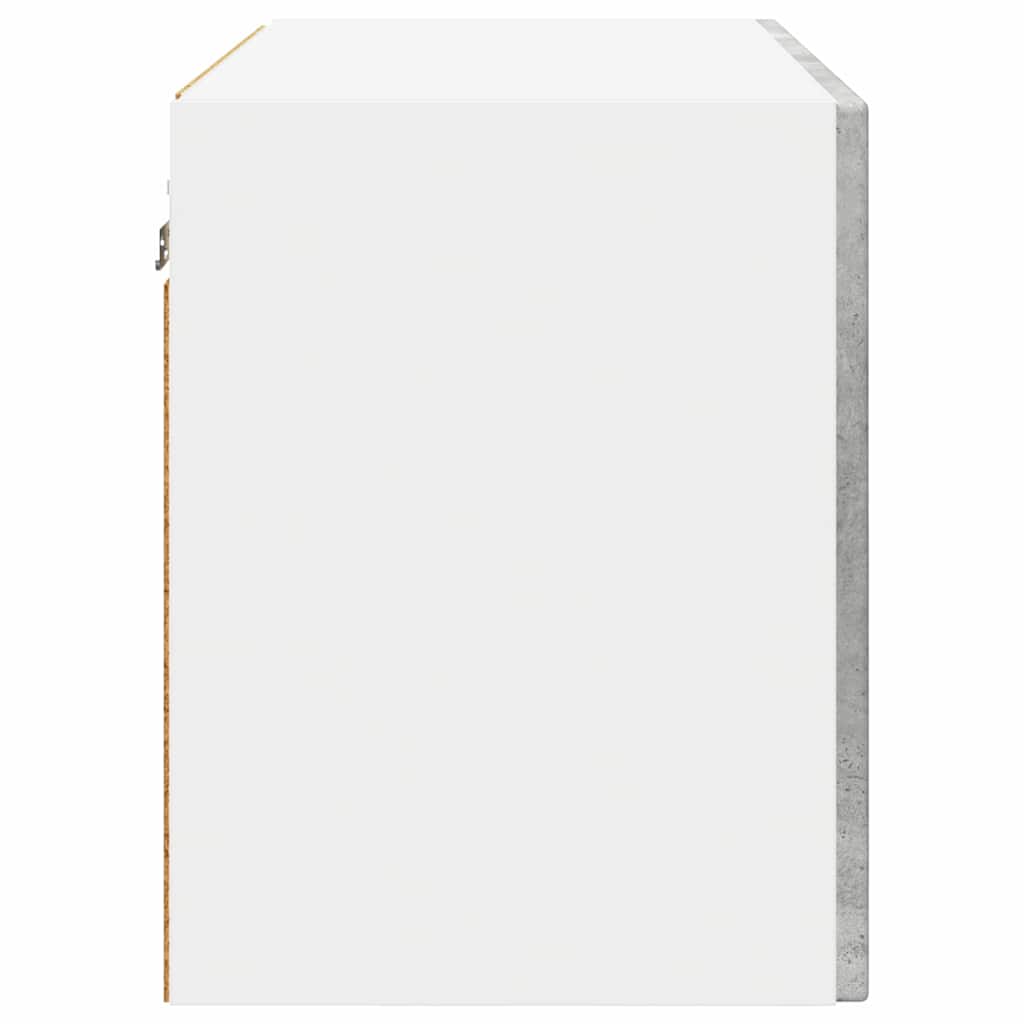 vidaXL Szafka ścienna PORTO 2 pcs Betonowy szary 60 x 31 x 40 cm