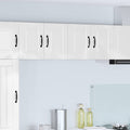 vidaXL Szafka ścienna PORTO 2 pcs Wysoki połysk biały 60 x 31 x 40 cm