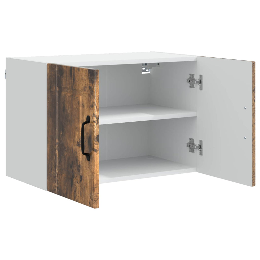 vidaXL Szafka ścienna PORTO 2 pcs Dąb wędzony 60 x 31 x 40 cm