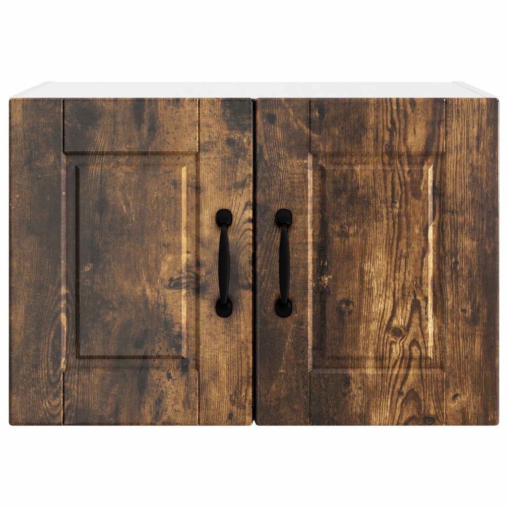 vidaXL Szafka ścienna PORTO 2 pcs Dąb wędzony 60 x 31 x 40 cm