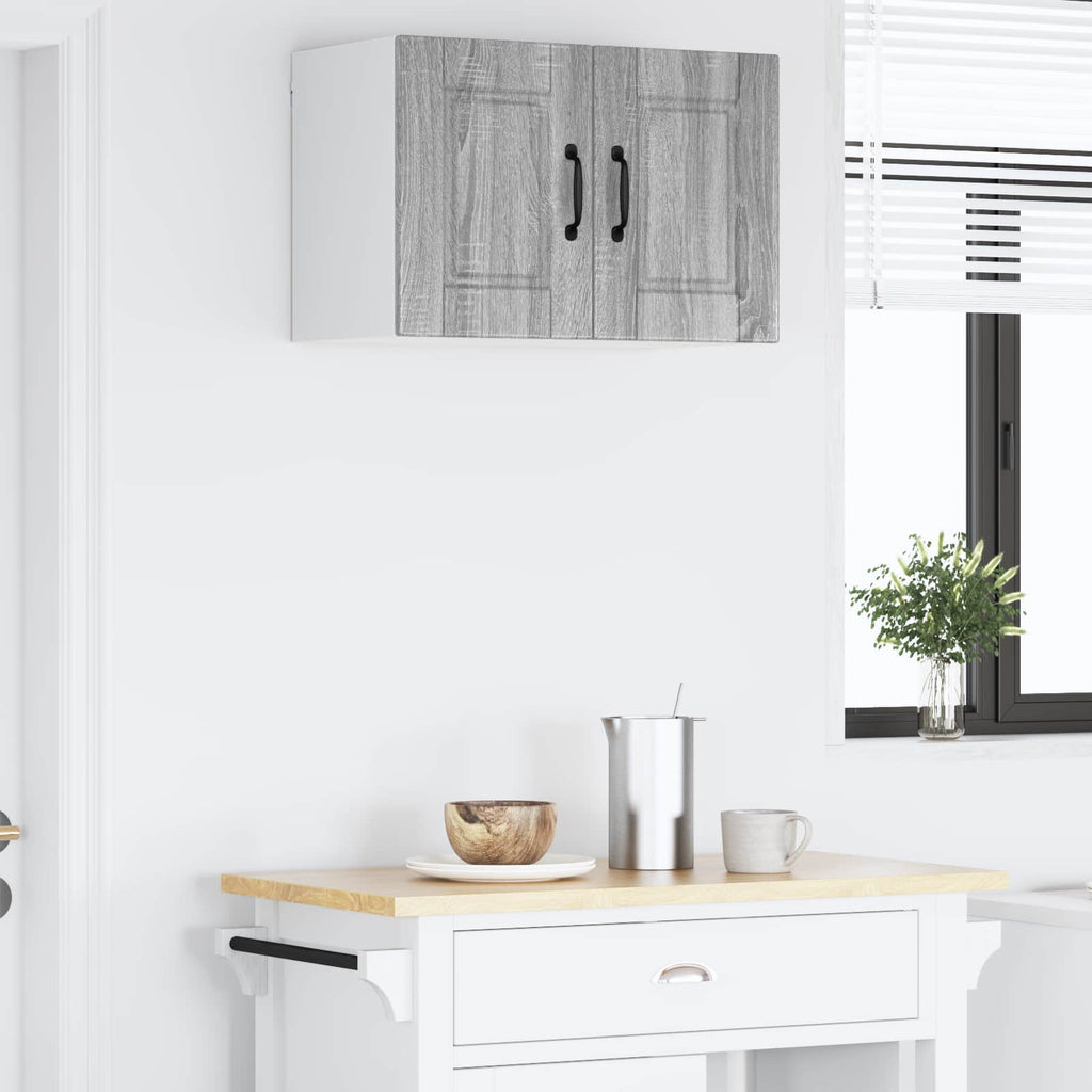 vidaXL Szafka ścienna PORTO Szary Sonoma 60 x 31 x 40 cm