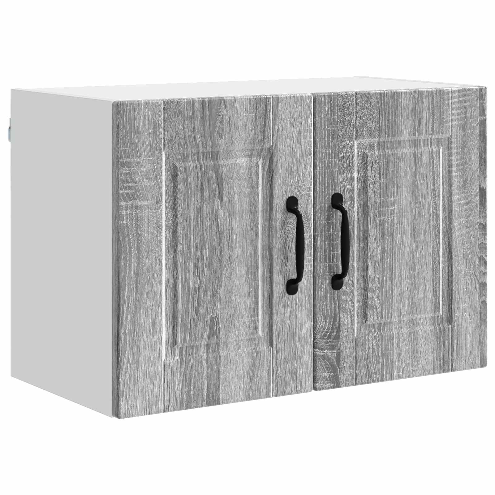 vidaXL Szafka ścienna PORTO 2 pcs Szary Sonoma 60 x 31 x 40 cm