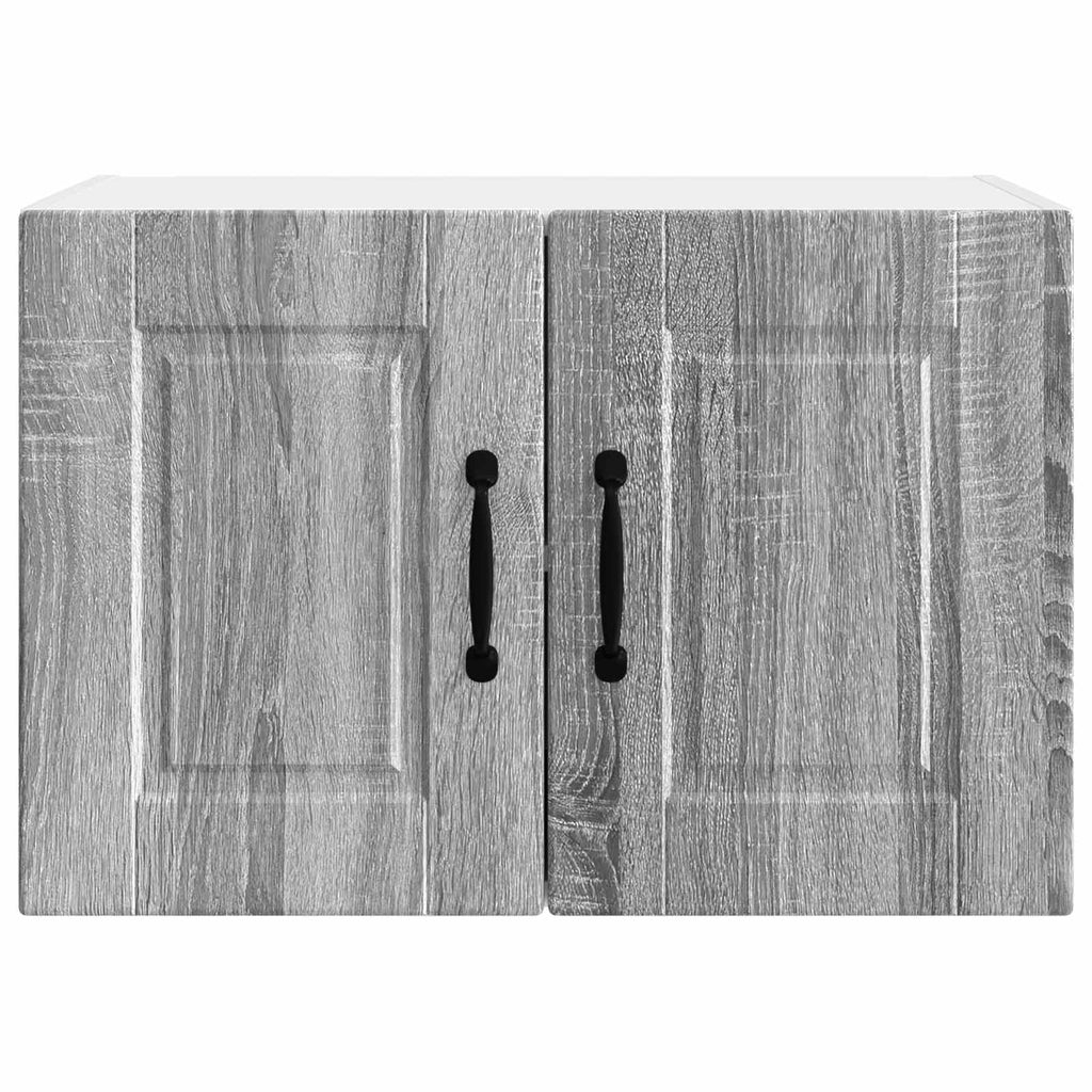 vidaXL Szafka ścienna PORTO 2 pcs Szary Sonoma 60 x 31 x 40 cm