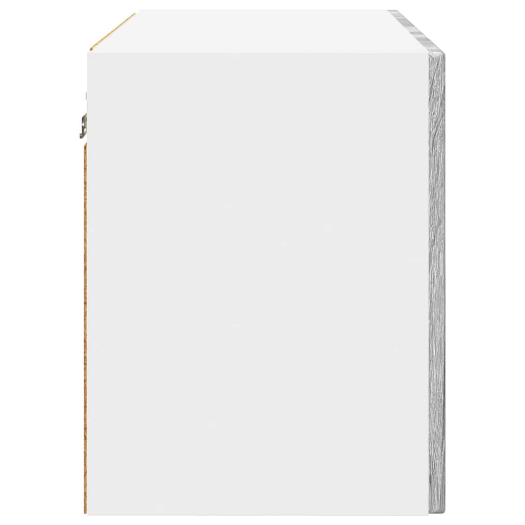 vidaXL Szafka ścienna PORTO 2 pcs Szary Sonoma 60 x 31 x 40 cm