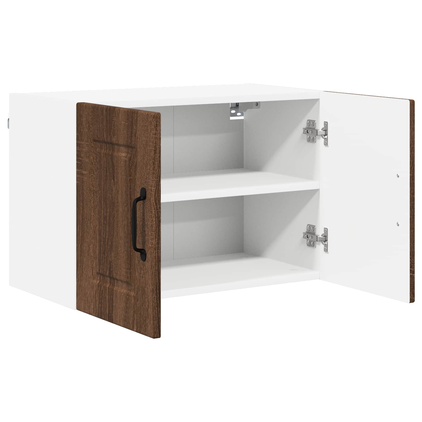 vidaXL Szafka ścienna PORTO 2 pcs Brązowy dąb 60 x 31 x 40 cm