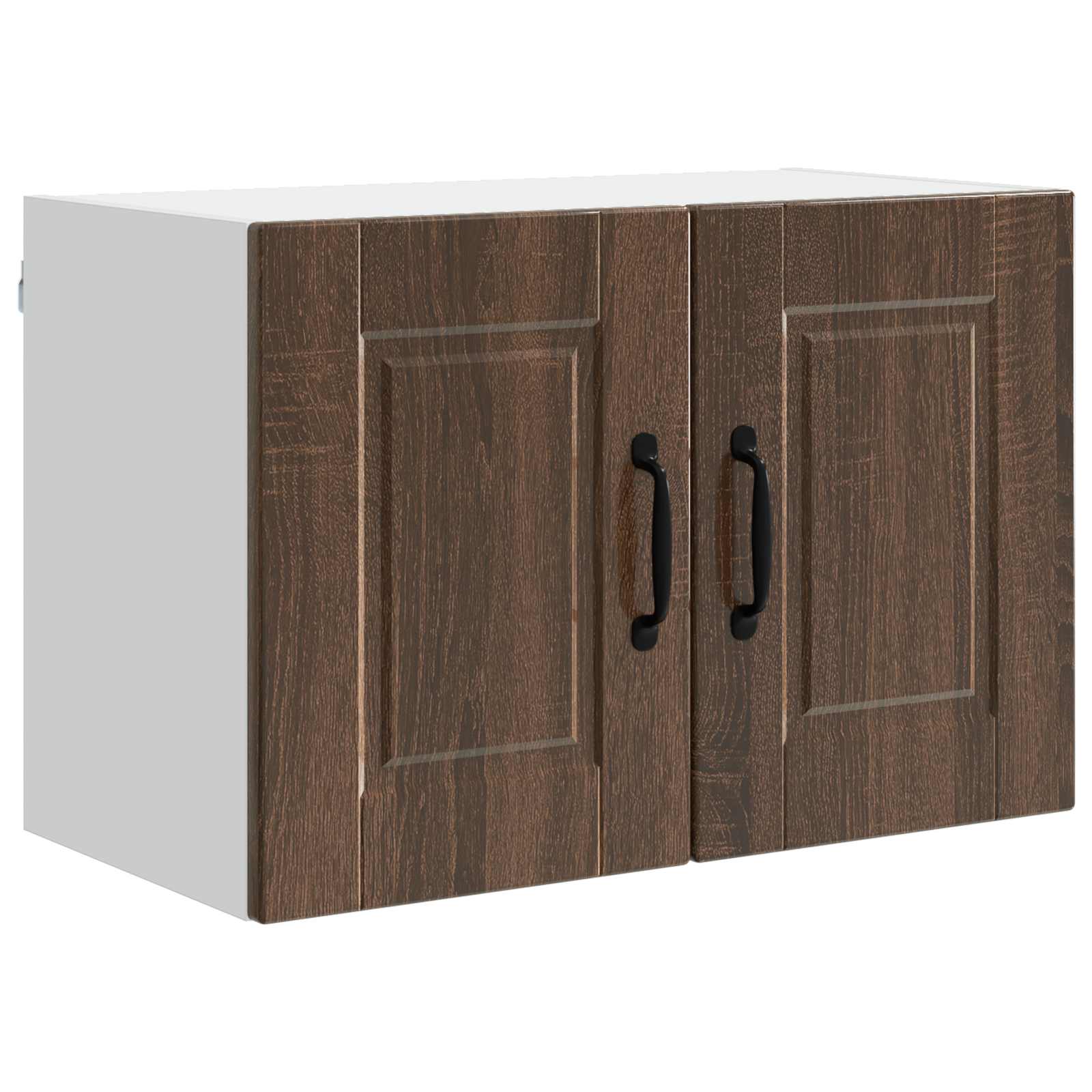 vidaXL Szafka ścienna PORTO 2 pcs Brązowy dąb 60 x 31 x 40 cm