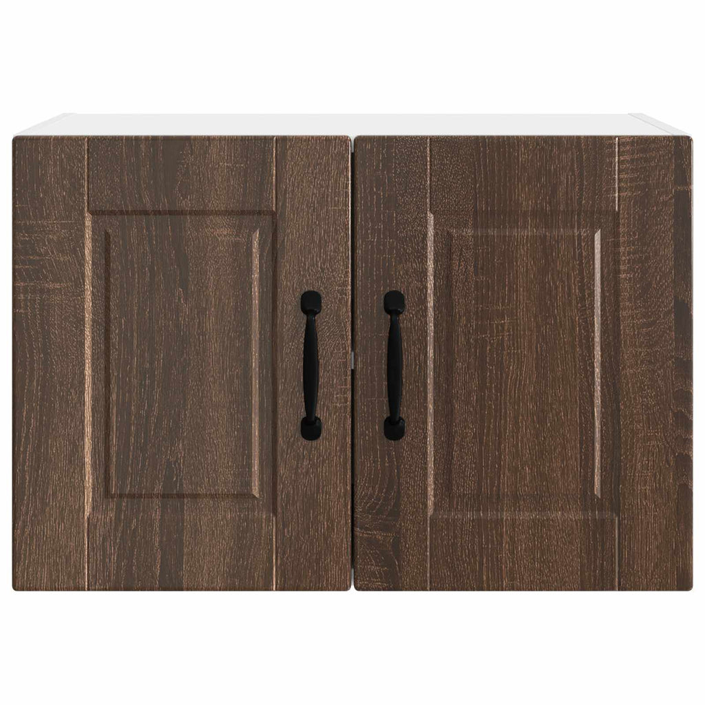 vidaXL Szafka ścienna PORTO 2 pcs Brązowy dąb 60 x 31 x 40 cm