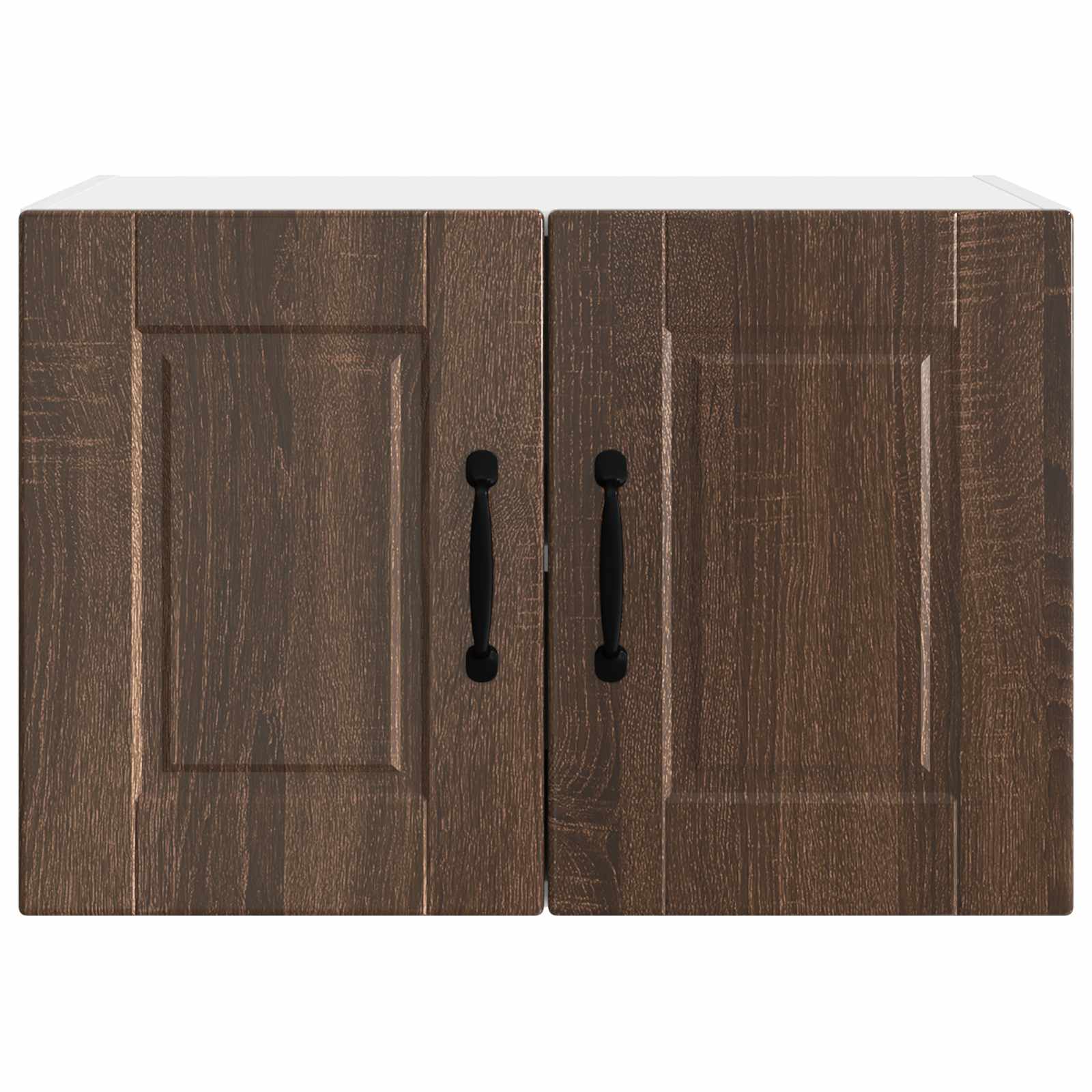 vidaXL Szafka ścienna PORTO 2 pcs Brązowy dąb 60 x 31 x 40 cm