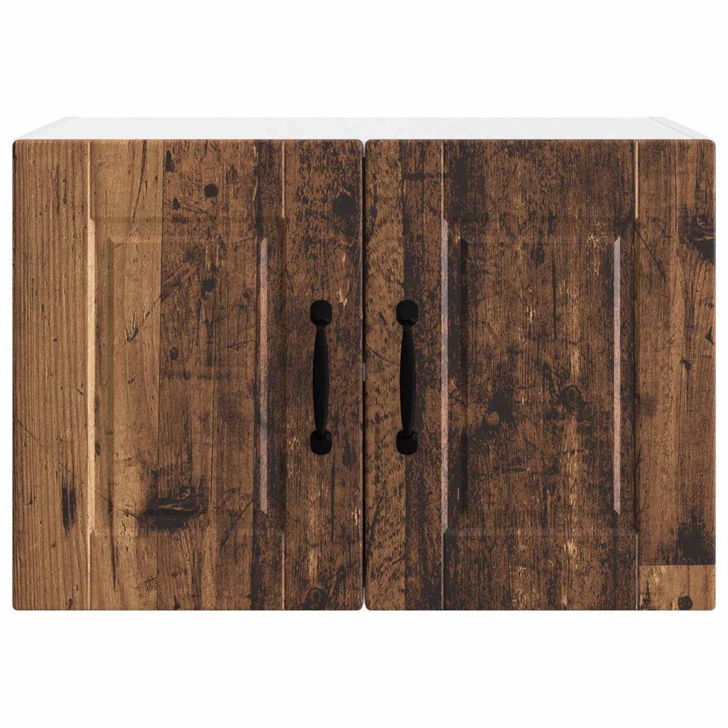 vidaXL Szafka ścienna PORTO Stare drewno 60 x 31 x 40 cm