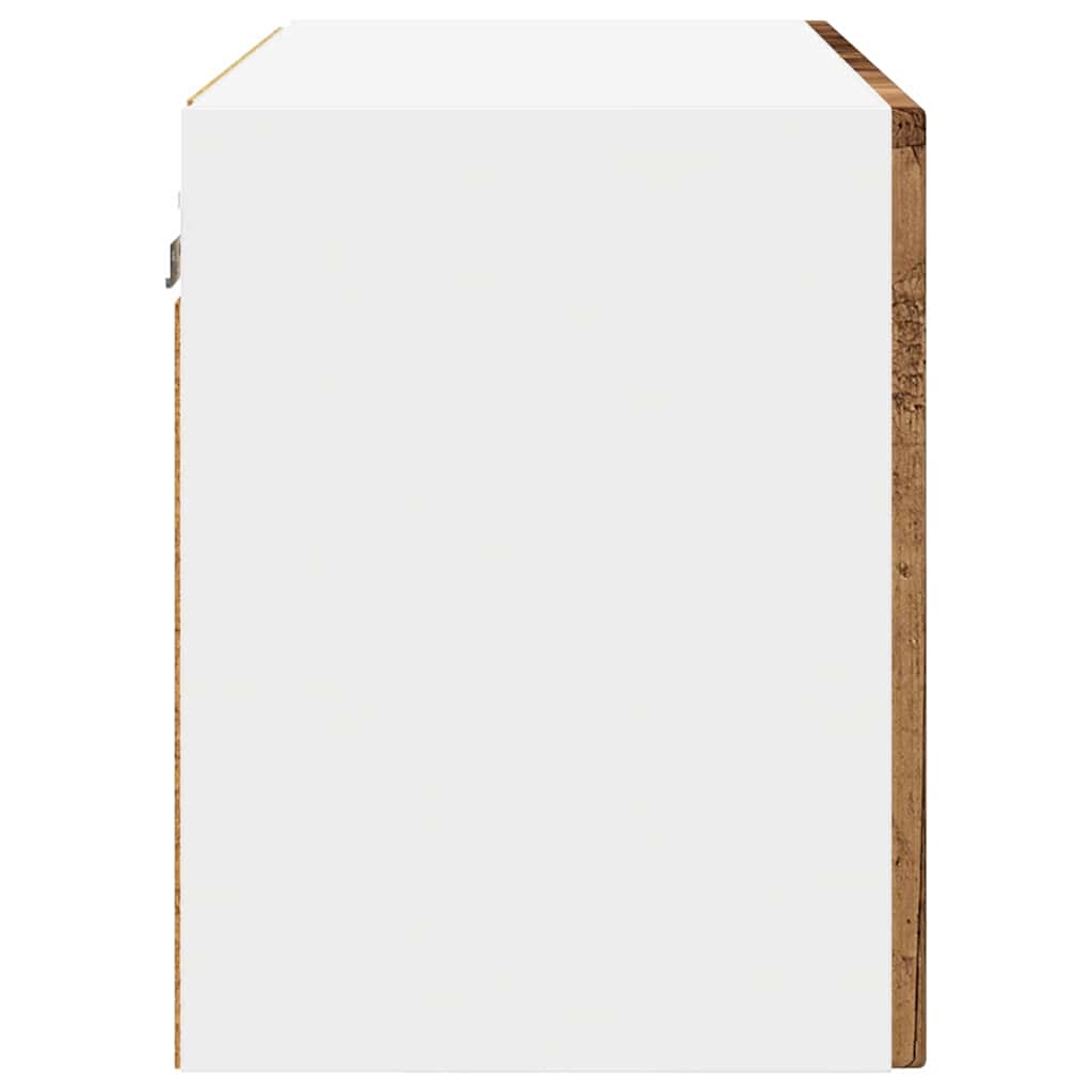 vidaXL Szafka ścienna PORTO Stare drewno 60 x 31 x 40 cm