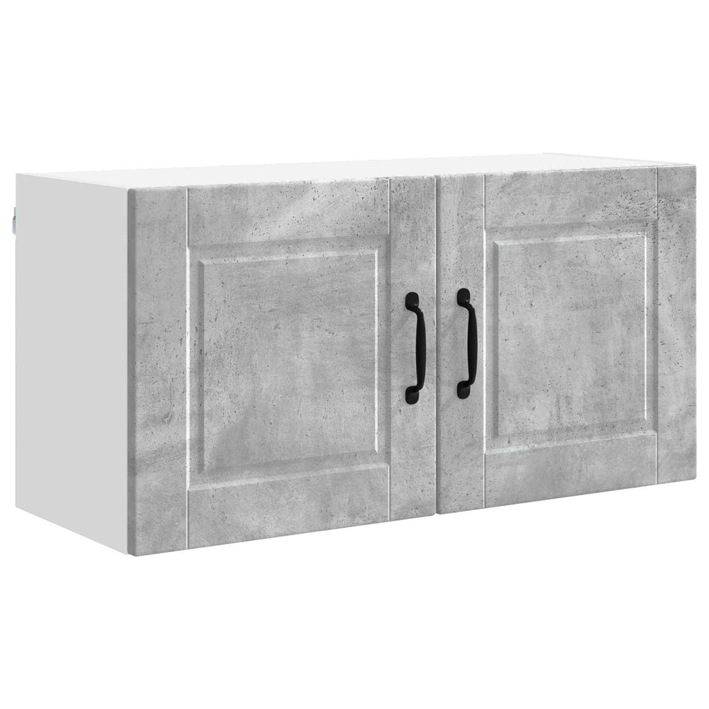 vidaXL Szafka ścienna PORTO Betonowy szary 80 x 31 x 40 cm