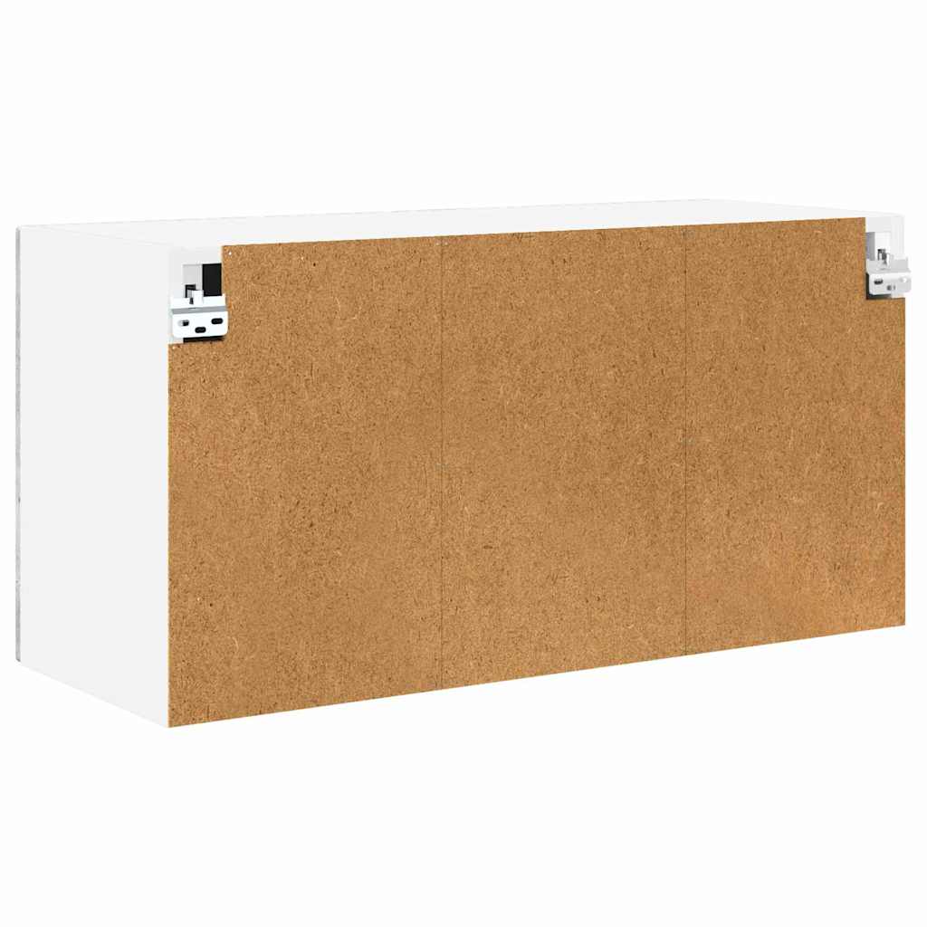 vidaXL Szafka ścienna PORTO Betonowy szary 80 x 31 x 40 cm