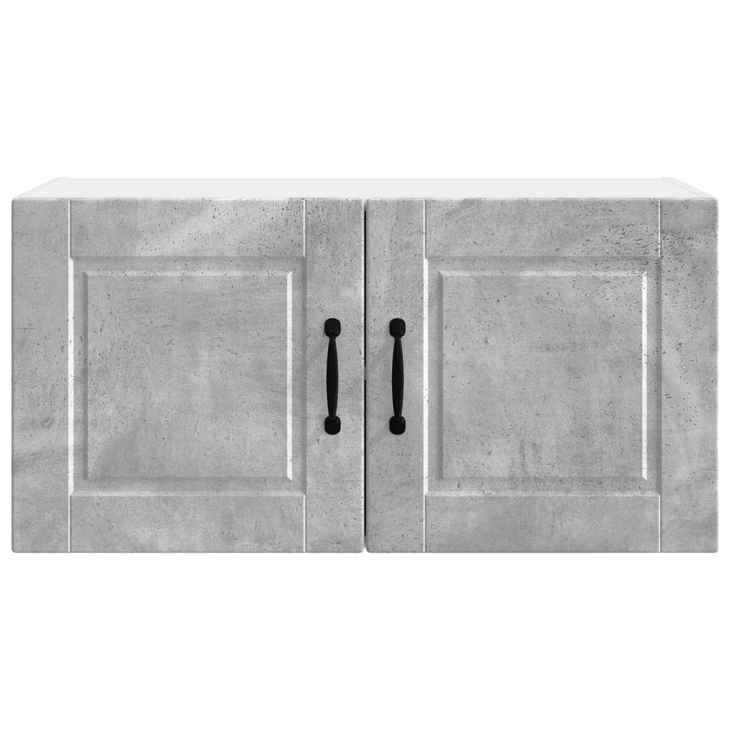 vidaXL Szafka ścienna PORTO Betonowy szary 80 x 31 x 40 cm