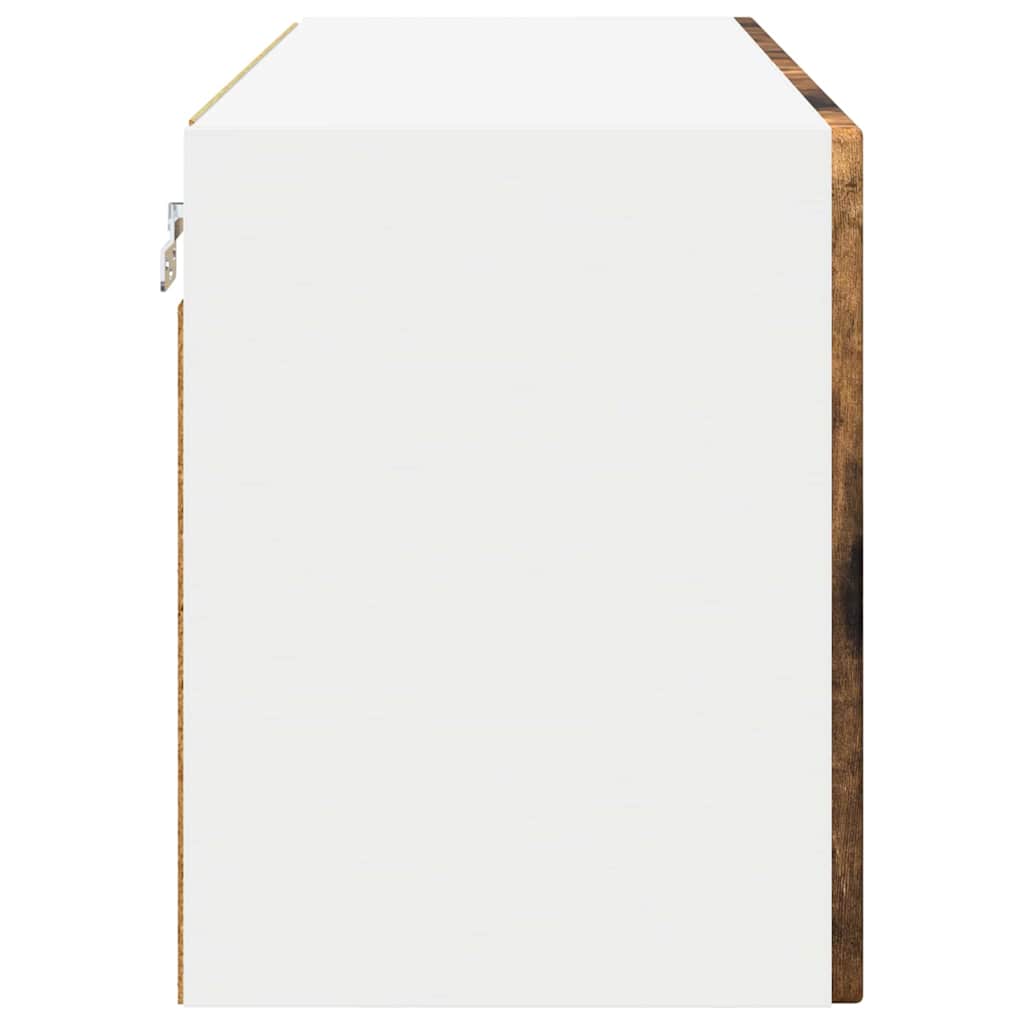 vidaXL Szafka ścienna PORTO Dąb wędzony 80 x 31 x 40 cm