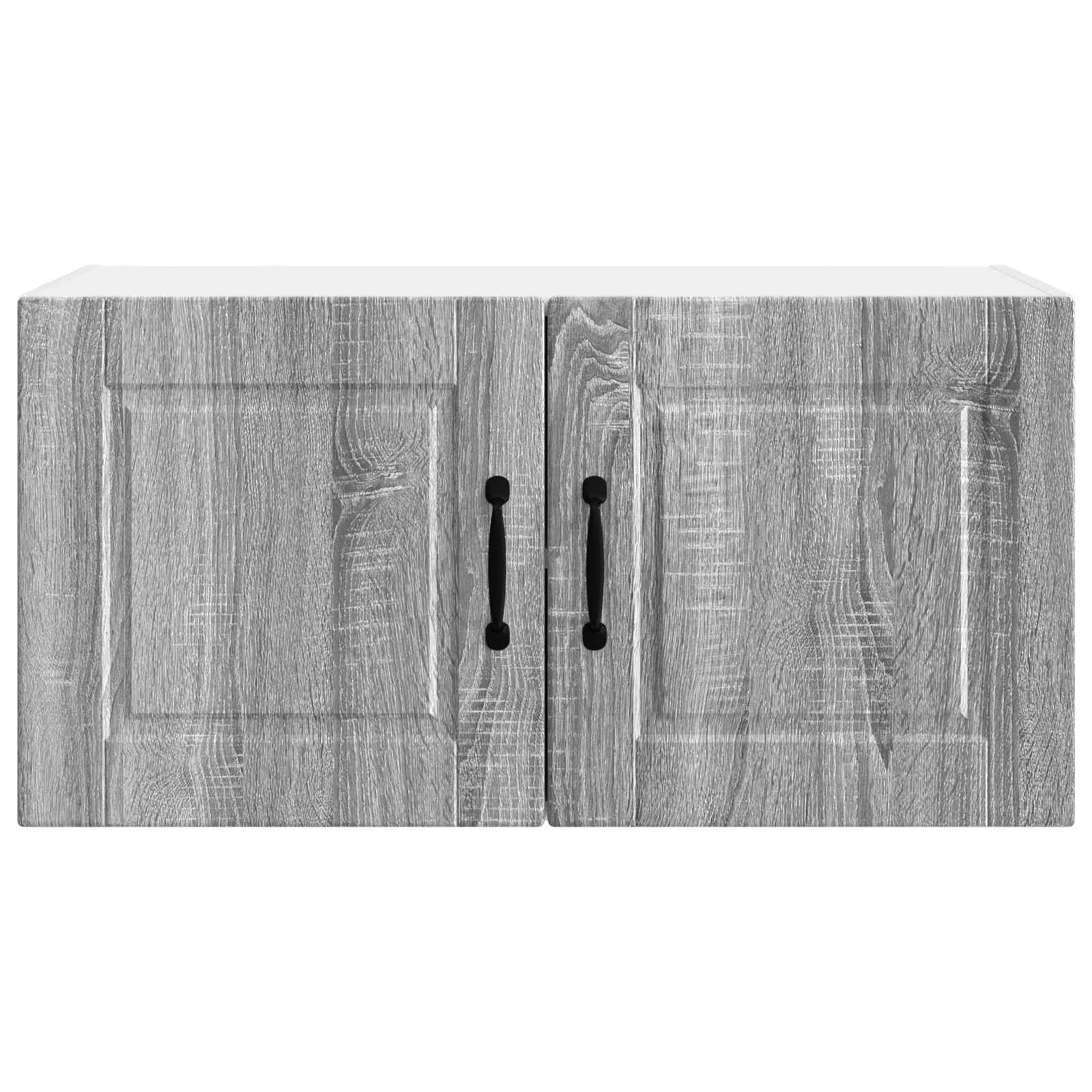 vidaXL Szafka ścienna PORTO Szary Sonoma 80 x 31 x 40 cm