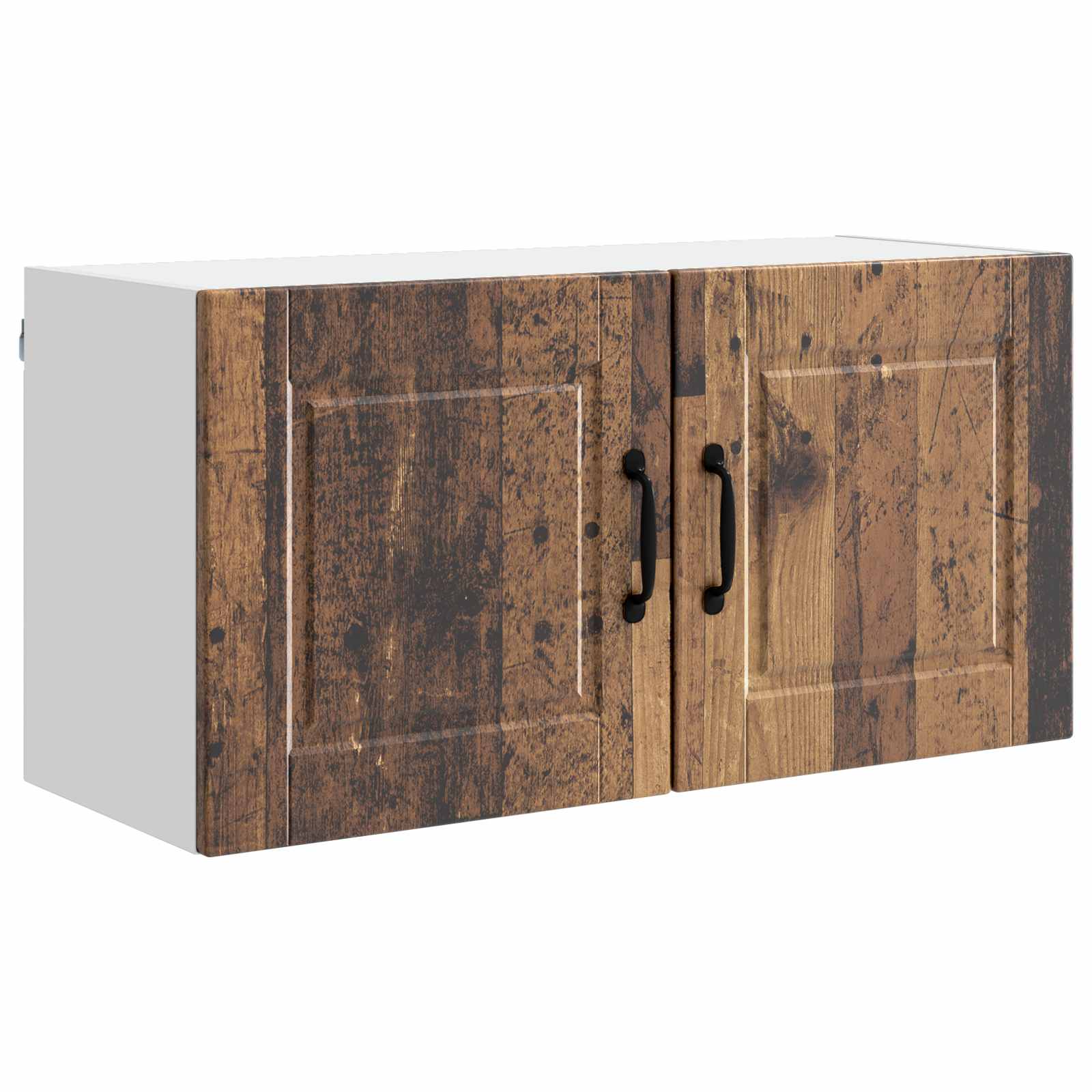 vidaXL Szafka ścienna PORTO Stare drewno 80 x 31 x 40 cm