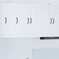 vidaXL Szafka ścienna PORTO 2 pcs Biały 30 x 31 x 80 cm