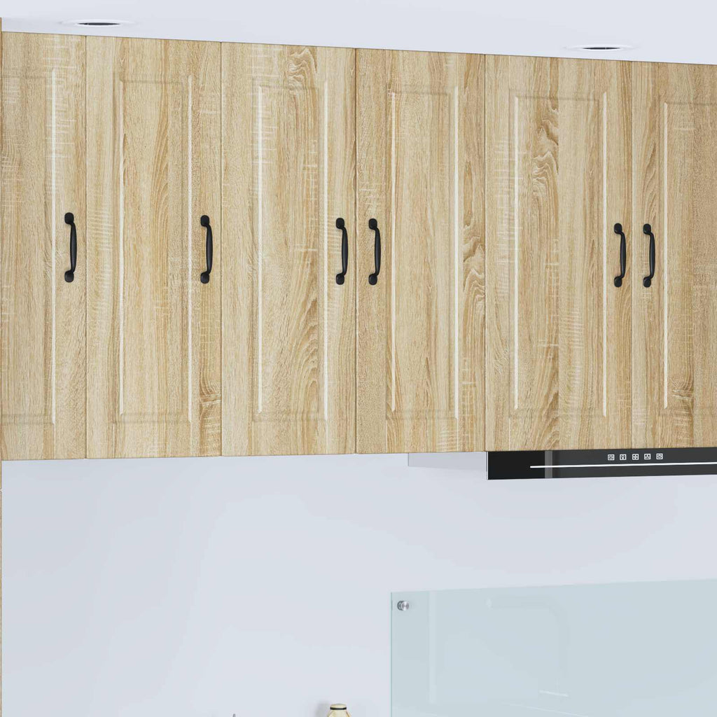 vidaXL Szafka ścienna PORTO 2 pcs Dąb Sonoma 30 x 31 x 80 cm