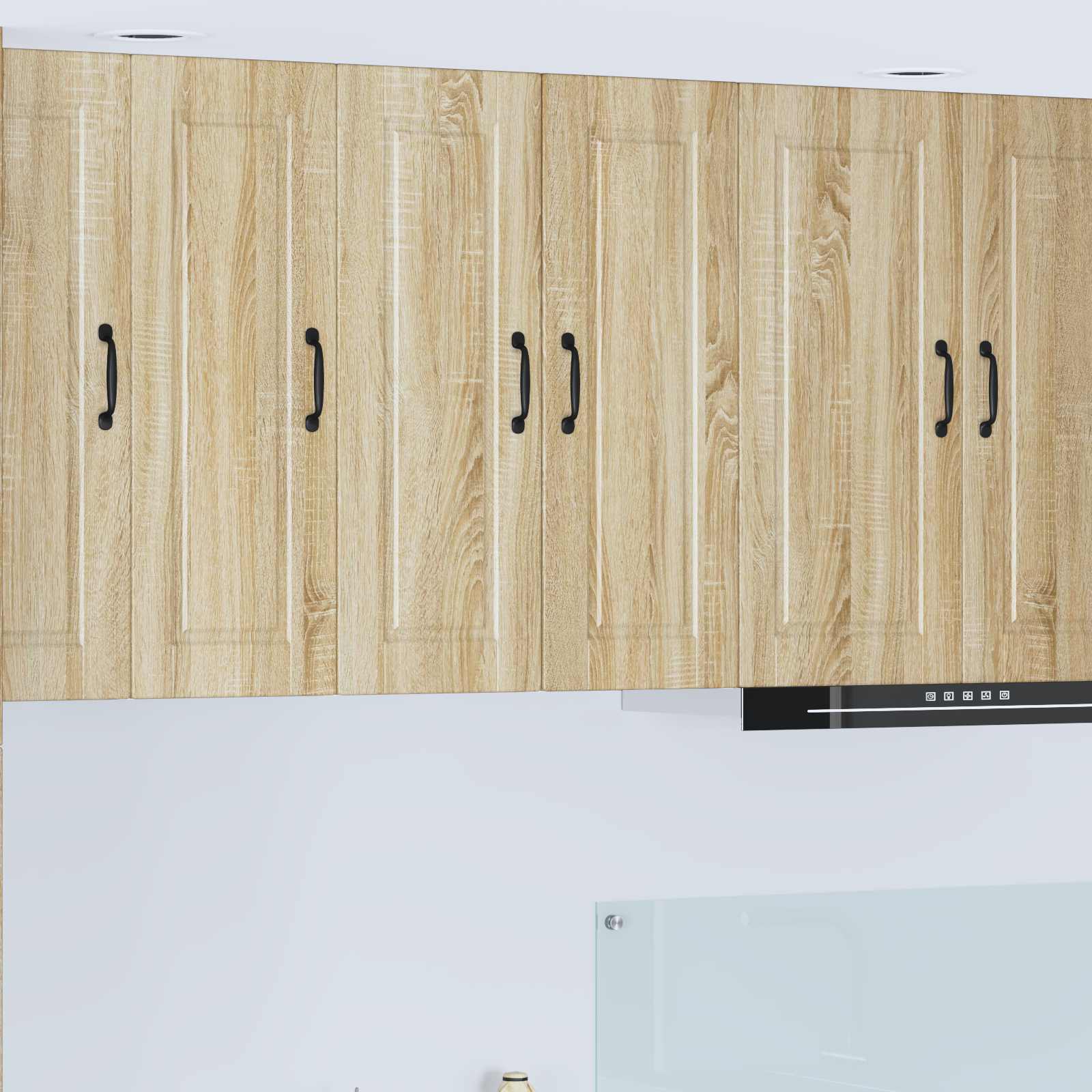 vidaXL Szafka ścienna PORTO 2 pcs Dąb Sonoma 30 x 31 x 80 cm