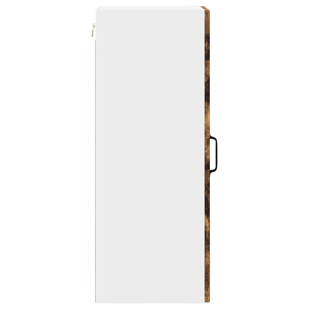vidaXL Szafka ścienna PORTO 2 pcs Dąb wędzony 30 x 31 x 80 cm