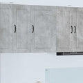 vidaXL Szafka ścienna PORTO Betonowy szary 50 x 31 x 80 cm
