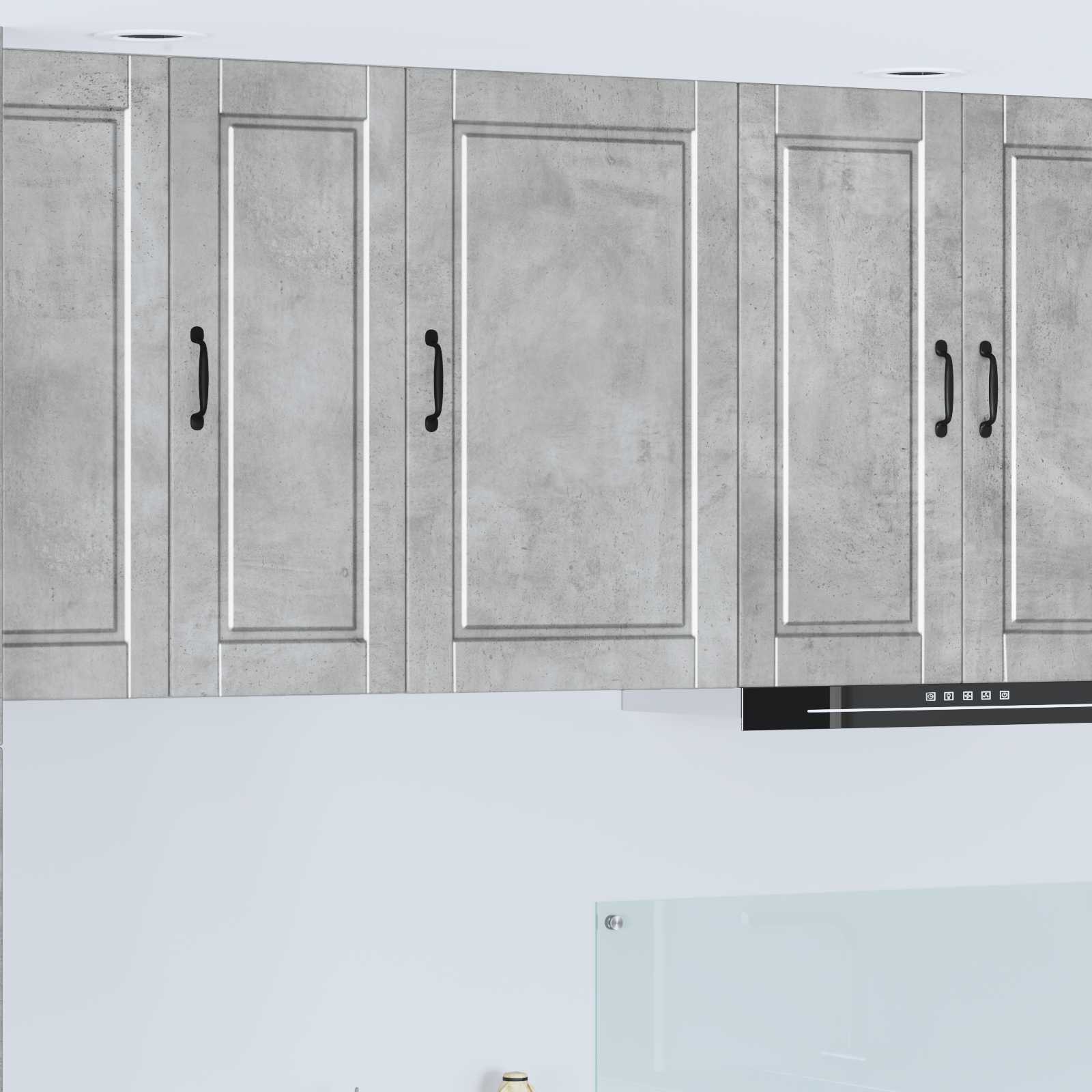 vidaXL Szafka ścienna PORTO Betonowy szary 50 x 31 x 80 cm